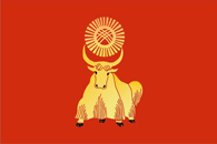 Флаг города Кызыл